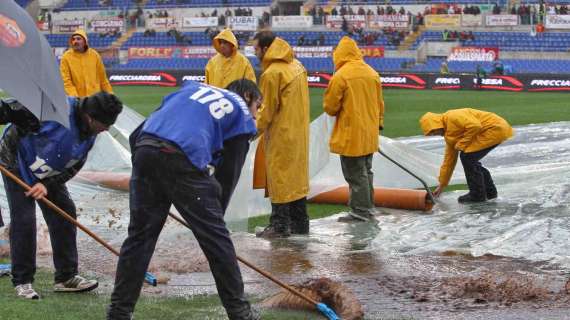 Roma-Napoli - Le condizioni del terreno di gioco