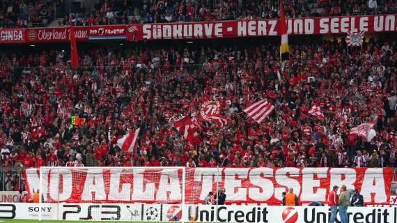 Tifosi Bayern Monaco: "No alla tessera"