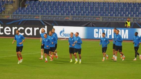 STADIO OLIMPICO - La rifinitura del Viktoria Plzen. FOTO! VIDEO!