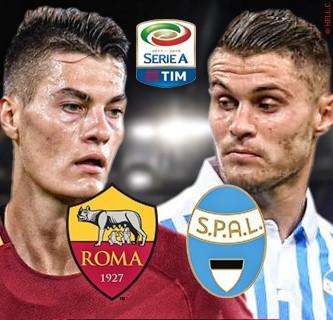 Roma-SPAL - La copertina del match. GRAFICA!