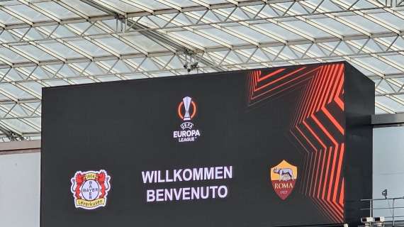 Bayer Leverkusen-Roma, tutto pronto alla BayArena in vista dell'attesa semifinale. FOTO! VIDEO!