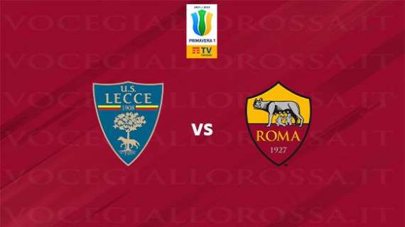 PRIMAVERA 1 - US Lecce vs AS Roma 2-3
