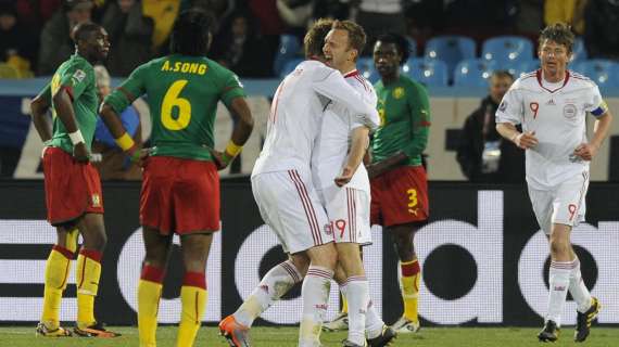 Girone E: Camerun-Danimarca 1-2