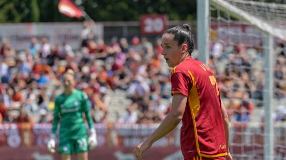 Inter-Roma Femminile 2-2 in amichevole, per le giallorosse a segno Viens e Bergamaschi