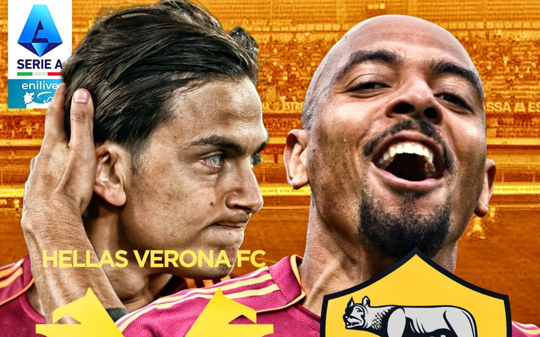 Hellas Verona-Roma - La copertina del match. GRAFICA!