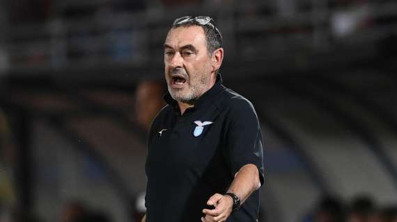 Lazio, Sarri: "Non prendo per oro colato quello che hanno fatto le italiane in Europa, ci sono stati sorteggi fortunati"