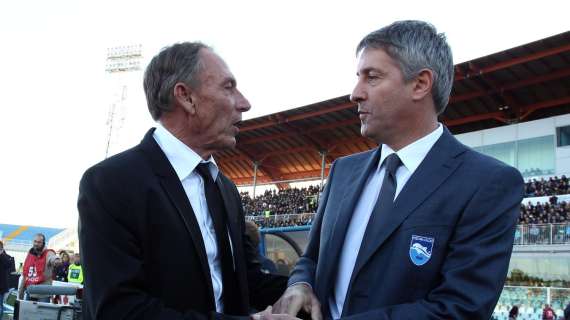 Zeman torna a Pescara tra gli applausi