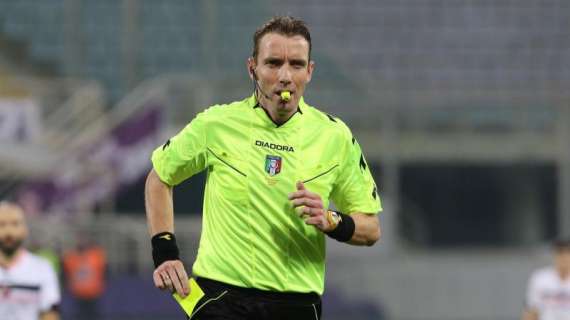 L'arbitro - Terza stagionale con la Roma per Mazzoleni