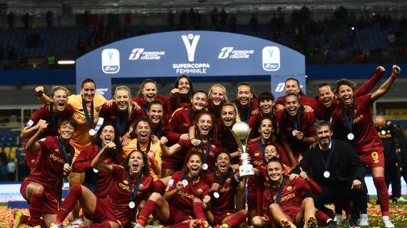 Serie A Femminile, tre giocatrici della Roma inserite nella squadra della settimana