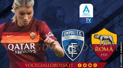 Serie A Femminile - Empoli Ladies-Roma, la copertina del match