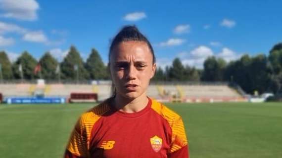 Roma Femminile, Serturini: "Mi sto adattando bene a destra, l'importante è essere utile per la squadra"