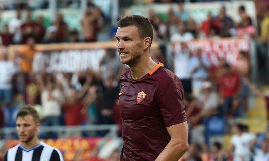 Twitter, Opta: "Record di palloni giocati per Dzeko contro l'Udinese"