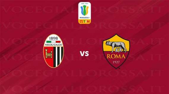 PRIMAVERA 1 - Ascoli Calcio 1898 FC vs AS Roma 2-3