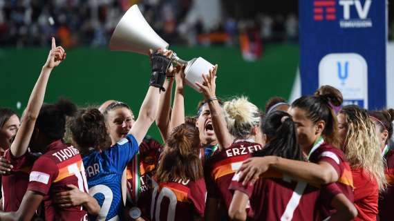 Roma Femminile, domenica all'Olimpico si festeggia la Coppa Italia