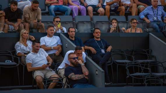 Totti, Noemi e De Rossi alla finale del BNL Italy Major Premier Padel. FOTO!