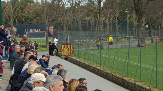 Kevin Strootman assiste al match della Primavera. FOTO!