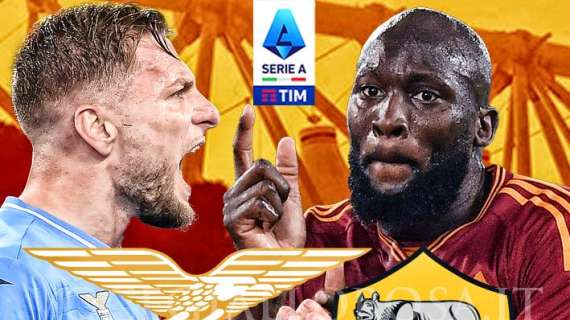 Lazio-Roma - La copertina del match. GRAFICA!