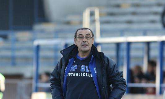 Empoli, Sarri: "Gli striscioni dell'Olimpico? Bisogna dargli valore individuale e non delle società"