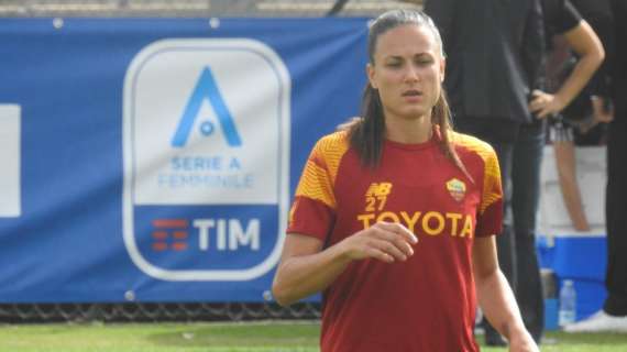 Roma Femminile, Kollmats: "Era importante chiudere l'anno con una vittoria, sono contenta per il mio gol"