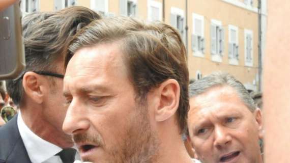 Totti e famiglia a Cinecittà World