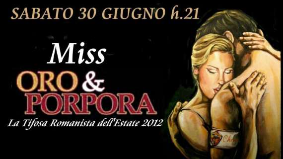 Stasera l'elezione di Miss Oro&Porpora