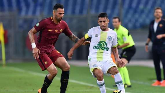 Chapecoense, Ruschel: "Ringrazio la gente di Roma"