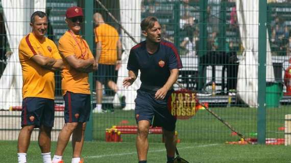 Totti svolge un lavoro personalizzato. FOTO!