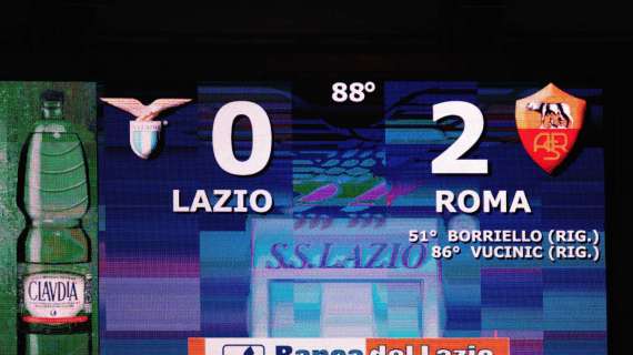 Lazio-Roma 0-2: biancocelesti castigati da due penalty e il derby è giallorosso