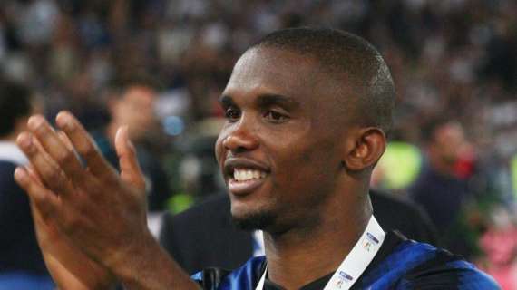 Sampdoria, trovato l'accordo con Eto'o. Lunedì le viste mediche