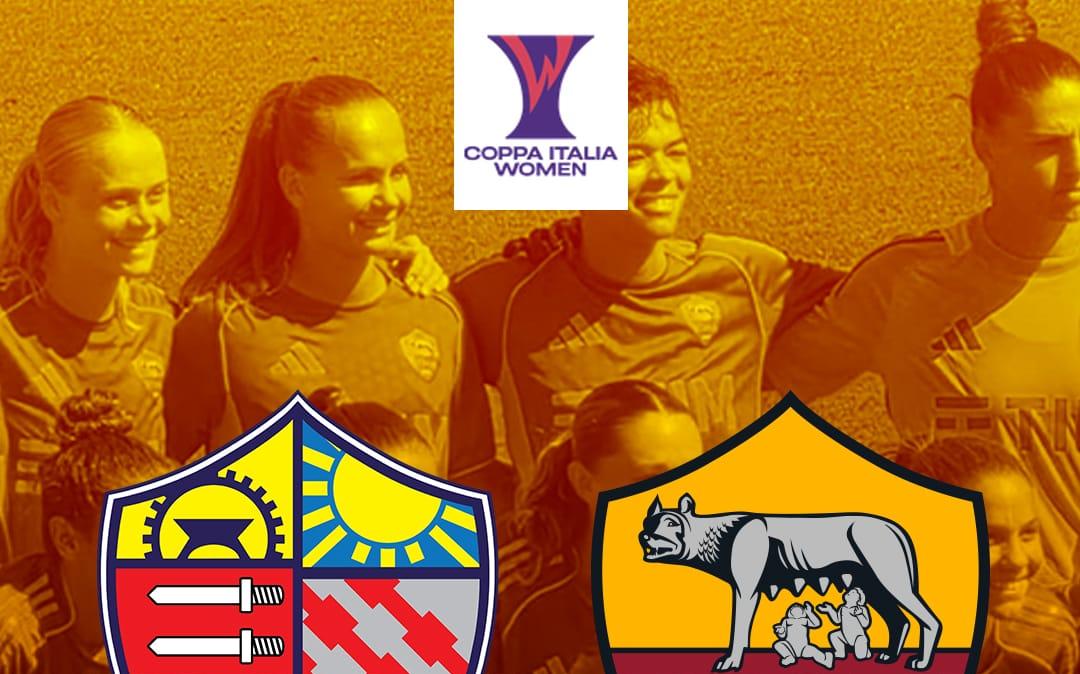 Coppa Italia Femminile - Lumezzane-Roma - La copertina del match. GRAFICA!