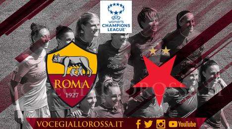 Women's Champions League - Roma-Slavia Praga 1-0, decide Giacinti. VIDEO!