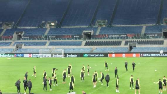 OLIMPICO - La rifinitura del Ludogorets. FOTO! VIDEO!