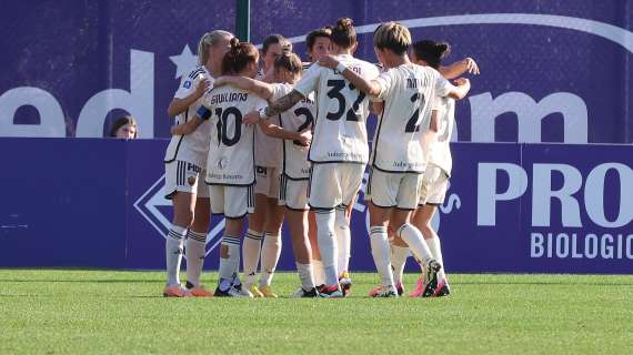 Roma Femminile, la gioia al termine della vittoria contro il Como: "Noi siamo la Roma". VIDEO!