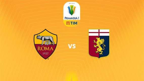 PRIMAVERA 1 TIM - AS Roma vs Genoa CFC 4-2