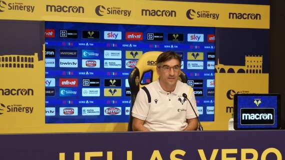 Hellas Verona, Juric: "Non possiamo pensare che Çetin diventi come Kumbulla nel giro di due settimane"