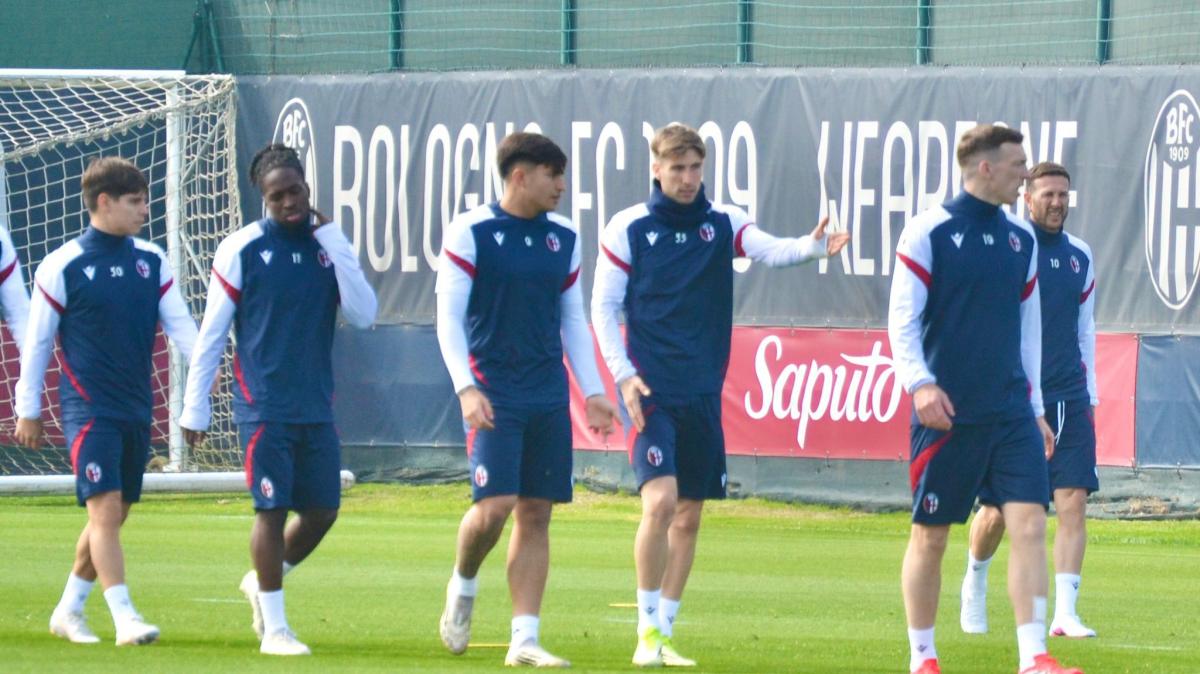 Bologna, effettuata la rifinitura in vista della Roma: Heggem e Miranda a disposizione. VIDEO!