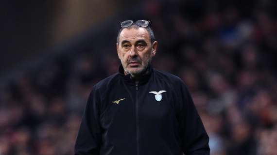 Lazio, Sarri: "Ci interessa solo il derby, non il passaggio del turno"