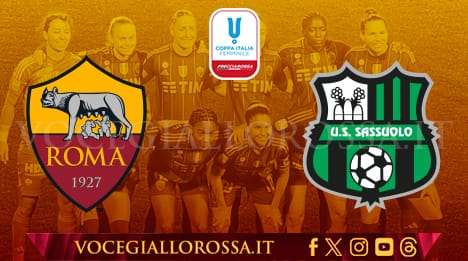 Coppa Italia Femminile - Roma-Sassuolo - La copertina del match. GRAFICA!