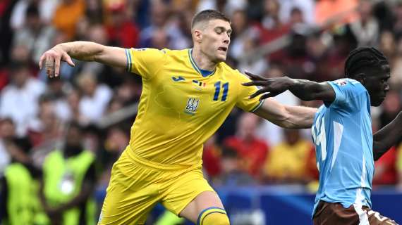 Azerbaigian-Ucraina 1-1, Dovbyk entra in campo al 61'