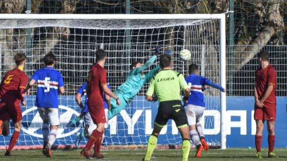 U18 PAGELLE AS ROMA vs UC SAMPDORIA 1-1 - Boer provvidenziale