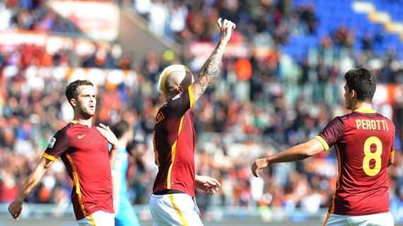 Accadde oggi - Nainggolan decide la sfida contro il Napoli. La Roma di Luis Enrique crolla contro la Fiorentina, quella di Ranieri contro la Samp