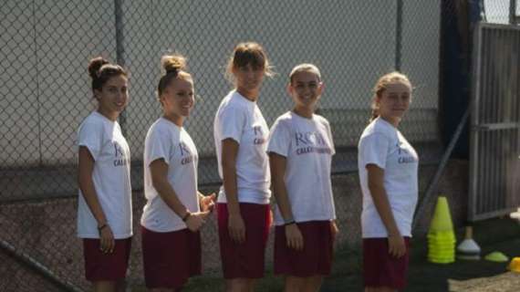 Roma calcio femminile. Weekend di amichevoli