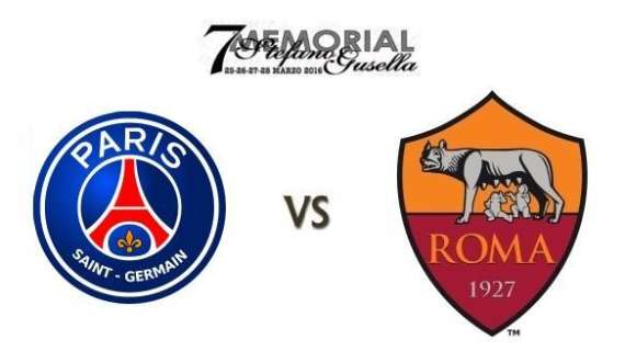 7° MEMORIAL "STEFANO GUSELLA" - Paris Saint-Germain FC vs AS Roma 0-2