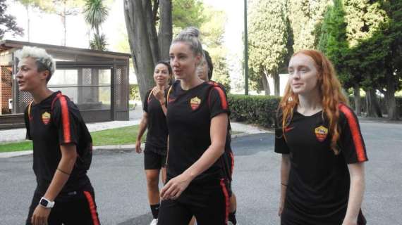 Villa Stuart - Seconda giornata di visite mediche per la Roma femminile. FOTO! VIDEO!