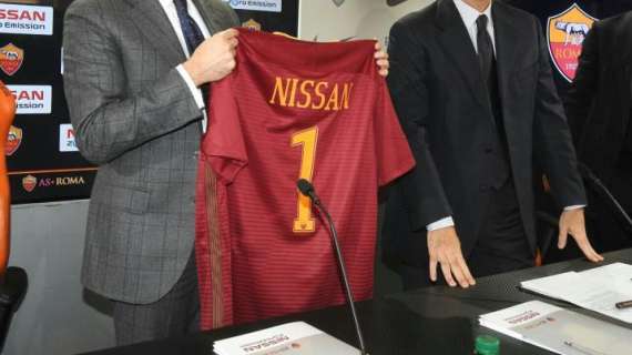 Comunicato AS Roma: "Accordo di Premium Partnership con Nissan"