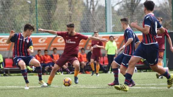 UNDER 17 SERIE A E B PAGELLE AS ROMA vs FC CROTONE 0-1 - Giallorossi sfasati. Intraprendente D'Orazio