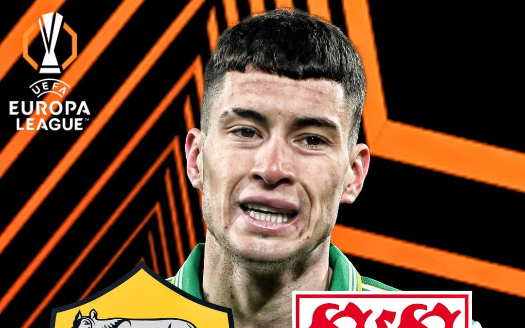 Roma-Stoccarda. La copertina del match. GRAFICA!