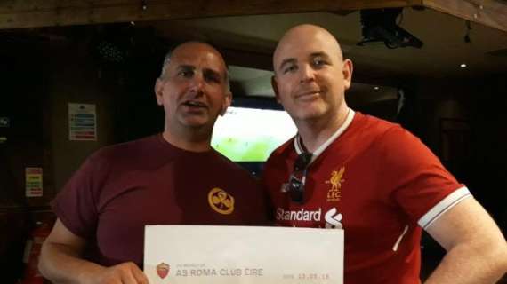 Il Roma Club Dublino dona 500€ per le cure del tifoso del Liverpool Sean Cox