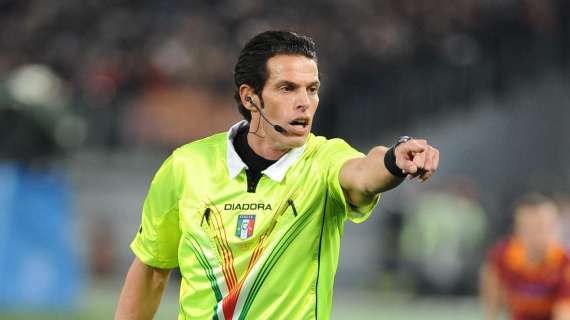 L'arbitro - Roma imbattuta dal 2008 con De Marco, ma mai un rigore a favore
