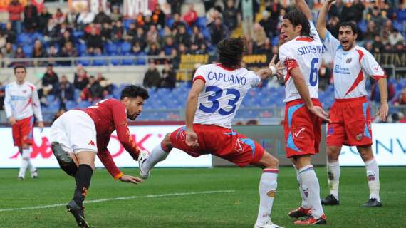 I DUELLI di Catania-Roma: Burdisso se la vedrà con Maxi Lopez, Riise occhio a Gomez, forza Borriello!